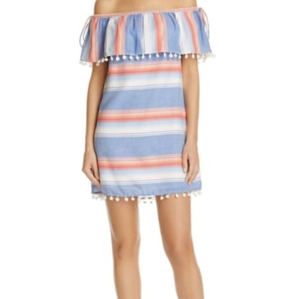 NWT Saylor Angie Off the Shoulder Mini Dress L
